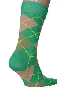 Мужские носки "Нева-Сокс" №НС06, VAX-20, ЗЕЛЕНЫЕ