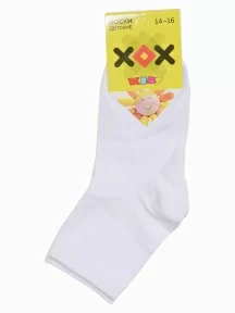 Комплект из 5 пар детских носков ХОХ, 5-d-1227, БЕЛЫЕ