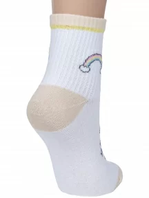 Детские носки "Борисоглебский трикотаж", 8С231, БЕЛЫЕ