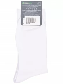 Спортивные носки Hobby Line, нус80158-15, БЕЛЫЕ