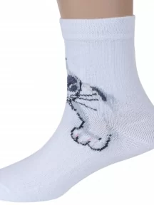 Детские носки "Красная ветка", С-559, БЕЛЫЕ