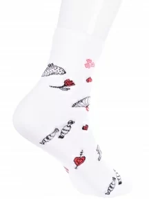 Детские носки LORENZline, П6, БЕЛЫЕ