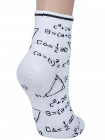 Детские носки "НАШЕ" Смоленской чулочной фабрики, 222С119, рис. 4, БЕЛЫЕ №0