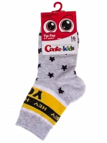 Детские носки Conte kids, 5С-11СП, рис. 501, СВЕТЛО-СЕРЫЕ