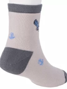 Детские махровые носки LORENZline, Л52, СВЕТЛО-СЕРЫЕ