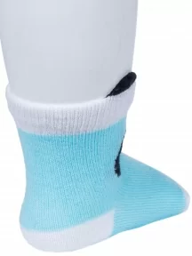 Детские носки "НАШЕ" Смоленской чулочной фабрики, 222С3, рис. 61, ГОЛУБЫЕ №4