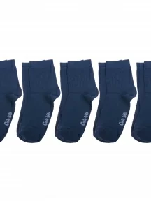 Комплект из 5 пар детских носков Conte kids, 5-5С-11СП, рис. 000, ТЕМНО-СИНИЕ