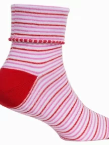 Подростковые носки LORENZline, П4, КРАСНЫЕ