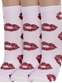 Комплект из 3 пар женских носков Альтаир, 3-С212, СВЕТЛО-РОЗОВЫЕ