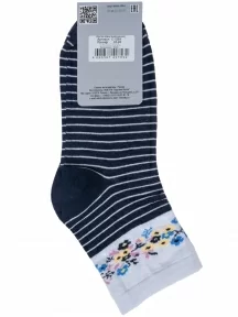 Женские носки "Красная ветка", С-1254, СИНИЕ