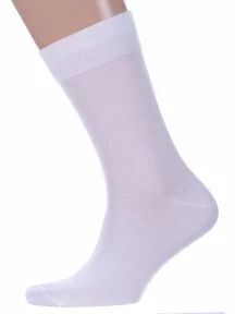 Мужские носки из мерсеризованного хлопка Sergio Di Calze (PINGONS), 17SC6, БЕЛЫЕ