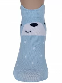 Детские носки RuSocks (Орудьевский трикотаж), Д-31360, рис. 01, ГОЛУБЫЕ