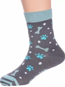 Детские носки Conte kids, 5С-11СП, рис. 533, ТЕМНО-СЕРЫЕ