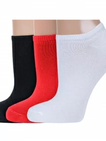 Комплект из 3 пар женских носков ХОХ, 3-G-3R7, микс 4