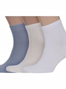 Комплект из 3 пар мужских носков ХОХ, 3-X-1125, микс 1