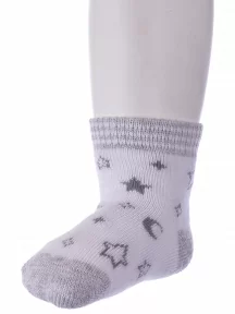 Детские махровые носки Conte kids, 21С-13/1СП, рис. 602, СВЕТЛО-СЕРЫЕ