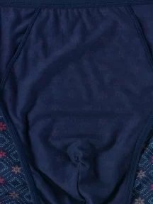 Мужские бамбуковые трусы-слипы SERGIO DALLINI, SG2932-2, СИНИЕ