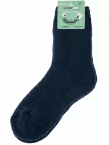 Детские теплые носки Hobby Line, 7645, ТЕМНО-СИНИЕ