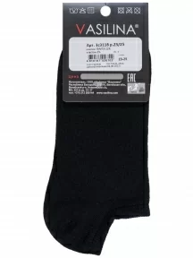 Мужские носки VASILINA, 3С3118, ЧЕРНЫЕ