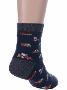 Комплект из 3 пар детских носков "Красная ветка", 3-С-573, СИНИЕ