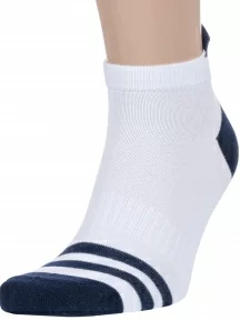 Мужские спортивные носки "Борисоглебский трикотаж", 4С818, БЕЛЫЕ с синим
