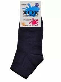 Детские короткие носки ХОХ, d-1229, ТЕМНО-СИНИЕ