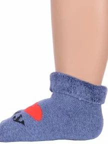 Детские махровые носки RuSocks (Орудьевский трикотаж), Д-111-01, ТЕМНО-ДЖИНСОВЫЕ МЕЛАНЖ