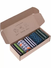 Набор из 5 пар мужских носков MSCLUB №М41, ВИ5-НМ41, микс 1