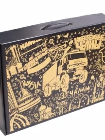 Набор из 30 пар мужских носков СТАНДАРТ (Челны Текстиль), L46-30, черные