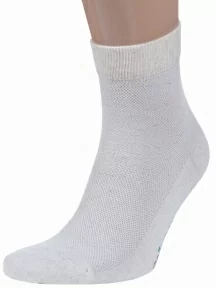 Мужские носки из микромодала и льна Grinston socks (PINGONS), 15D32, НАТУРАЛЬНЫЕ