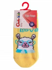 Детские носки Conte kids, 7С-54СП, рис. 470, СВЕТЛО-ЖЕЛТЫЕ