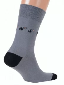 Мужские носки MSCLUB №М45, nm-511, СЕРЫЕ