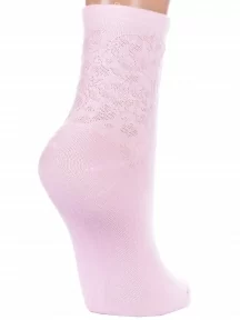 Женские бамбуковые носки "Красная ветка", С-1475, РОЗОВЫЕ