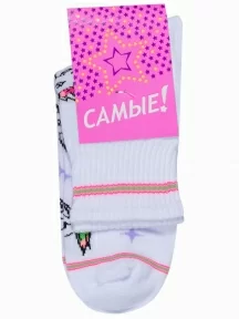 Детские носки "Красная ветка", С-588, БЕЛЫЕ