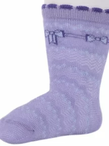 Детские носки LORENZline, Л23, СИРЕНЕВЫЕ