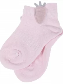 Детские носки с аппликацией "Борисоглебский трикотаж", 8С973, РОЗОВЫЕ