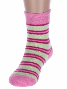 Детские махровые носки Альтаир, С114, САЛАТОВО-РОЗОВЫЕ