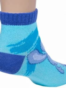 Детские короткие носки "Смешарики" Брестские (БЧК), 19С3094, рис. 885, ЛАЗУРНЫЕ (2)