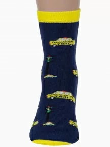 Детские носки RuSocks (Орудьевский трикотаж), Д3-13501, рис. 03, ТЕМНО-СИНИЕ