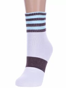 Подростковые спортивные носки ХОХ, U-3R4, КОРИЧНЕВЫЕ