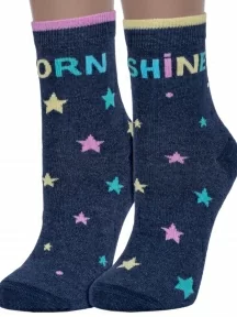 Детские носки Conte kids, 17С-10СП, рис. 477, ТЕМНО-СИНИЕ