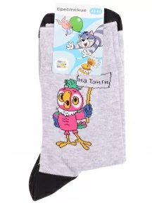 Мужские носки Брестские (БЧК), 23С2155, рис. 503, СВЕТЛО-СЕРЫЕ МЕЛАНЖ