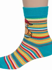 Детские носки Брестские (БЧК), 14С3081, рис. 449, ИЗУМРУД