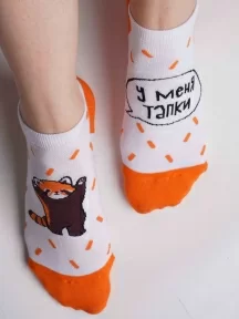 Короткие носки unisex St. Friday Socks, short23-1376-02/12/19, "У меня тапки"
