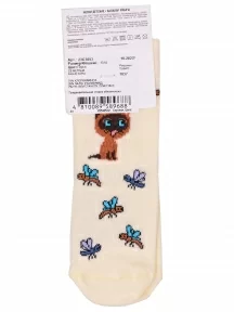 Детские носки Брестские (БЧК), 23С3053, рис. 1037, СВЕТЛО-ЖЕЛТЫЕ