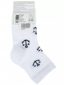 Детские носки "Борисоглебский трикотаж", 8С3000/4, БЕЛЫЕ