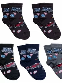 Комплект из 5 пар детских носков LORENZLine, 5-Л64, микс 5