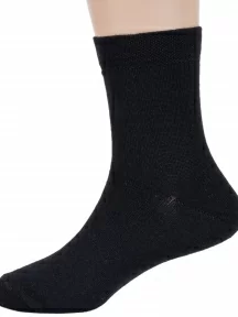 Детские бамбуковые носки ХОХ, D-1425, ЧЕРНЫЕ