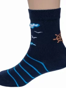 Детские носки PARA socks, N1D6, СИНИЕ