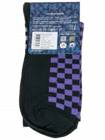 Мужские носки "Борисоглебский трикотаж", 4С232, ЧЕРНЫЕ